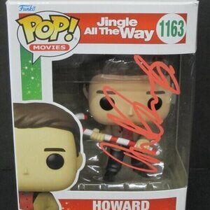 Arnold Schwarzenegger signed Funko Pop! Jungle All the Way Howard #1163